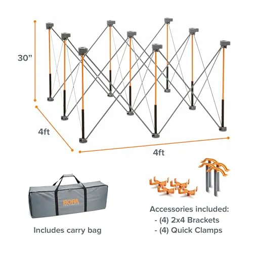 BORA Centipede CK9S Review: Folding Work Stand image 3
