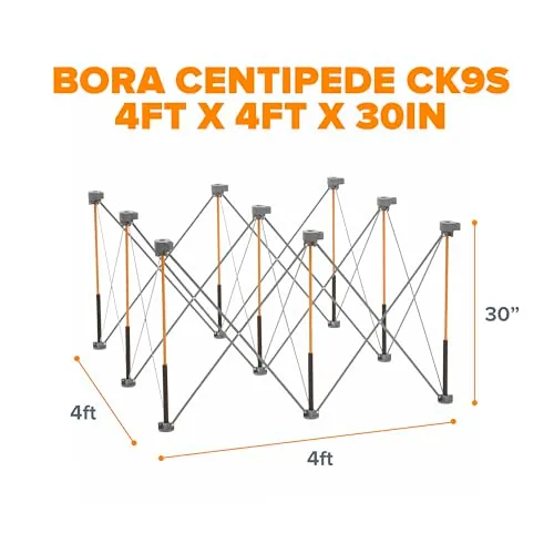 BORA Centipede CK9S Review: Folding Work Stand image 7