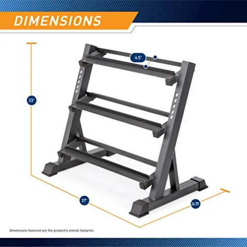 Marcy DBR86 Review: Dumbbell Storage Rack Analysis image 2