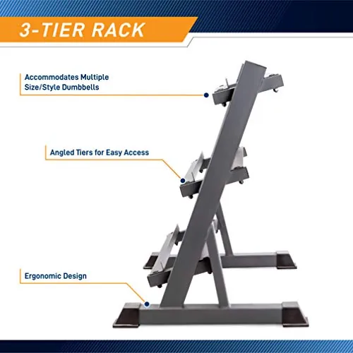 Marcy DBR86 Review: Dumbbell Storage Rack Analysis image 3