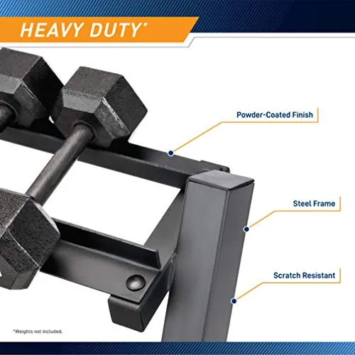 Marcy DBR86 Review: Dumbbell Storage Rack Analysis image 4
