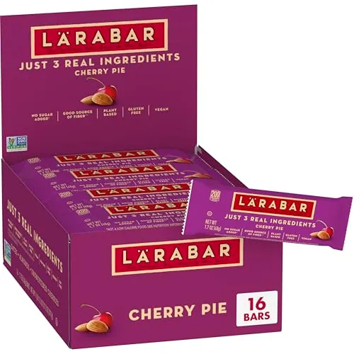 Larabar Cherry Pie Review: Gluten Free Vegan Snack Bar