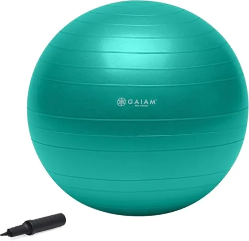 Gaiam Exercise Ball Review: 65cm Balance Ball Analysis