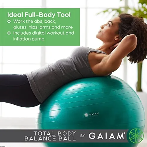 Gaiam Exercise Ball Review: 65cm Balance Ball Analysis image 3