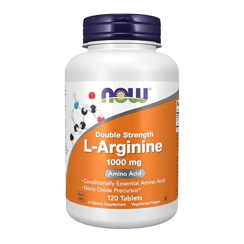 NOW Foods L-Arginine 1000 mg Review: Amino Acid Tablets