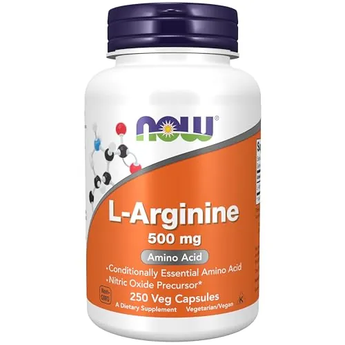 NOW Foods L-Arginine 500 mg Review: Amino Acid Capsules