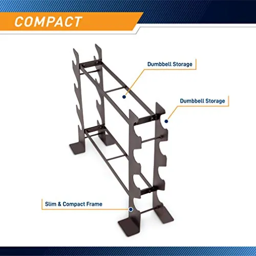 Marcy DBR-56 Review: Compact Dumbbell Rack Analysis image 3
