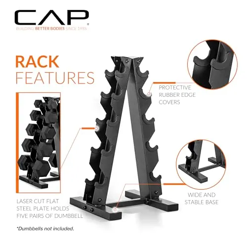 Cap A-Frame Dumbbell Weight Rack Review image 3