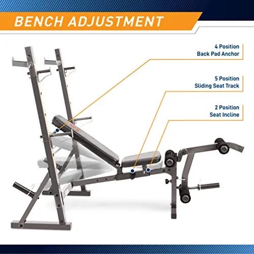 Marcy Olympic Workout Bench MD857 Review image 4