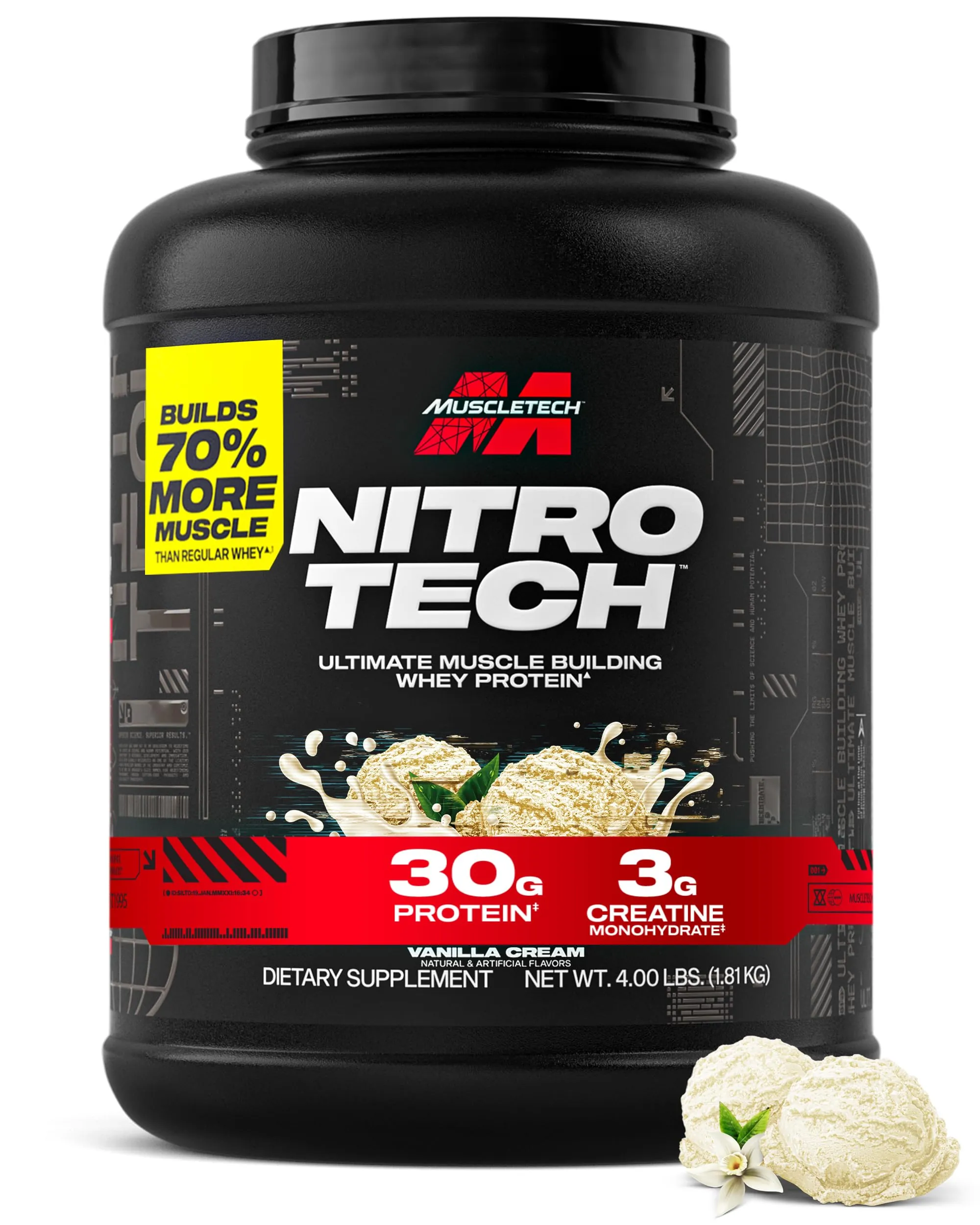 MuscleTech Nitro-Tech Review: Whey Protein With Creatine image 8