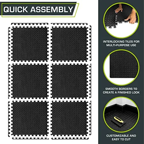 ProsourceFit Exercise Puzzle Mat Review: Home Gym Flooring image 7