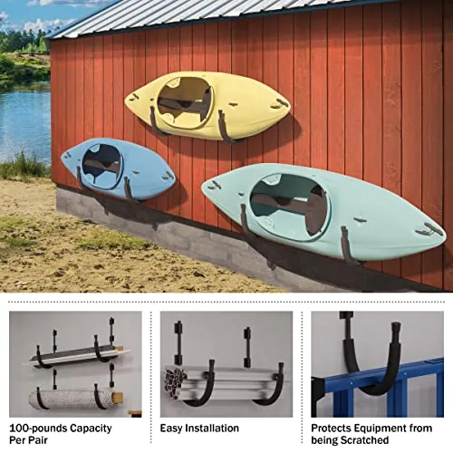 RAD Sportz Kayak Wall Mount Hangers Review image 3