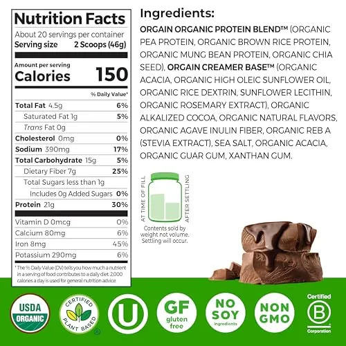 Orgain Organic Vegan Protein Powder Review image 2