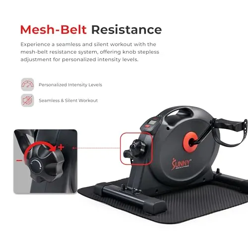 Sunny Health & Fitness Under-Desk Bike Exerciser Review image 6