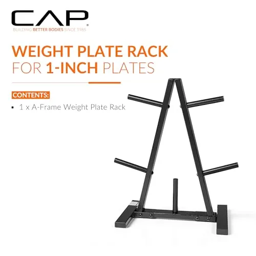 CAP Barbell 1-Inch Weight Plate Rack Review image 2