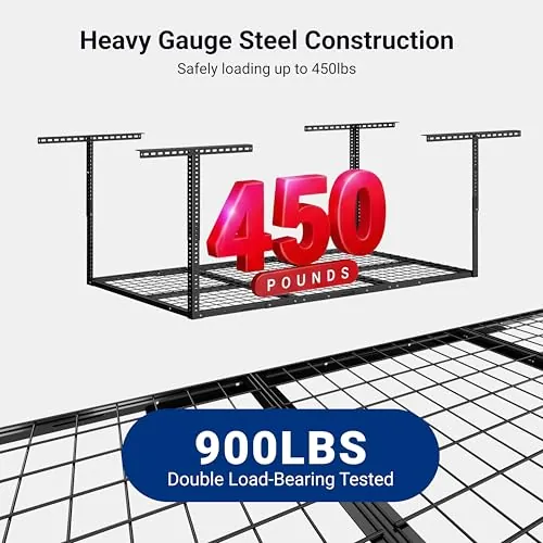 FLEXIMOUNTS 3x6 Overhead Garage Storage Rack Review image 5