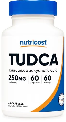 Nutricost TUDCA 250mg Review: Capsule Supplement Analysis