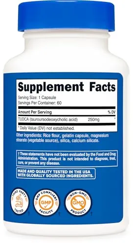 Nutricost TUDCA 250mg Review: Capsule Supplement Analysis image 5