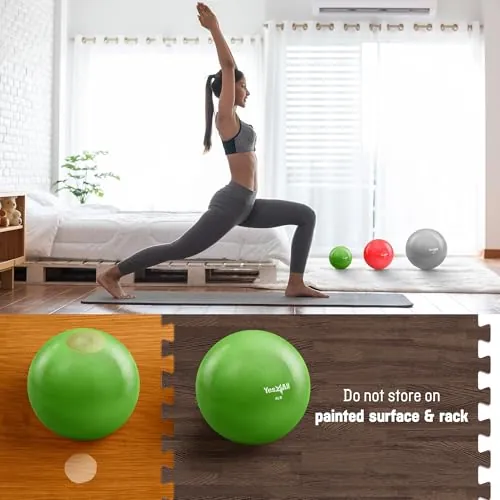 Yes4All Weighted Toning Balls Review: Pilates & Strength image 4