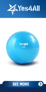 Yes4All Weighted Toning Balls Review: Pilates & Strength image 9