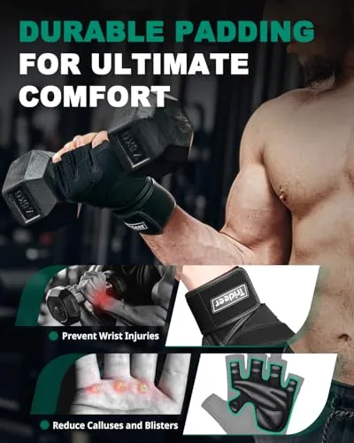 Trideer Workout Gloves Review: Weight Lifting Glove Analysis image 3