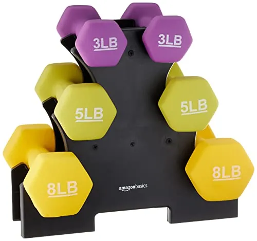Amazon Basics Neoprene Dumbbell Set Review