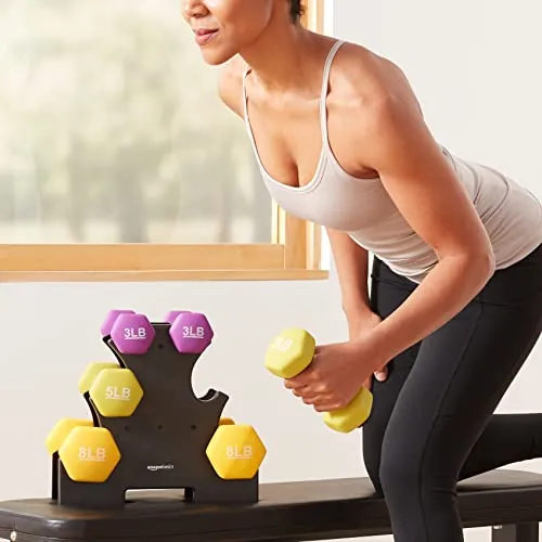 Amazon Basics Neoprene Dumbbell Set Review image 6