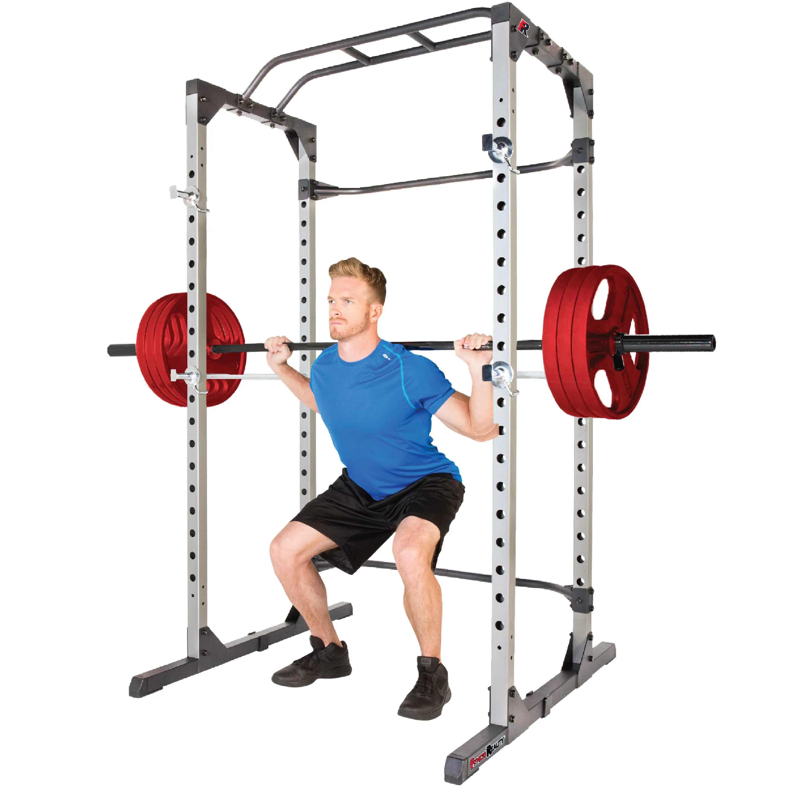 Fitness Reality Power Cage Review: Home Gym Squat Rack image 9