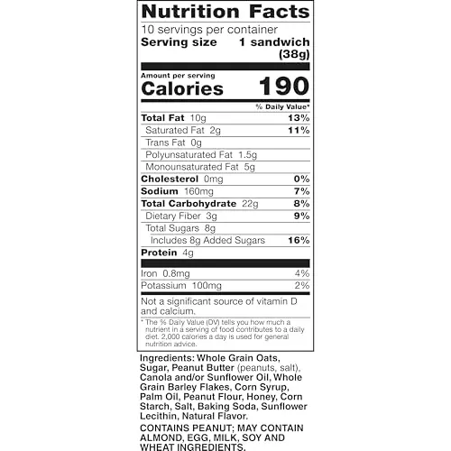 Nature Valley Peanut Butter Biscuit Sandwiches Review image 2