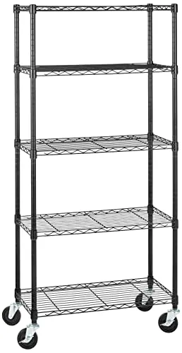 Amazon Basics 5-Shelf Shelving Rack Review image 2