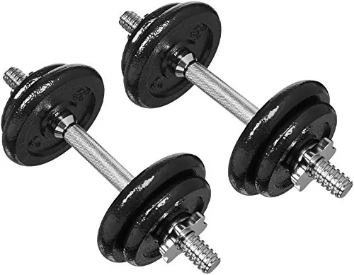 Amazon Basics Adjustable Dumbbell Review: 38 lb Set