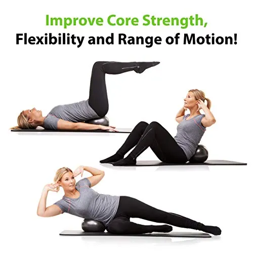 URBNFit Mini Exercise Ball 9 Review: Pilates Ball Analysis image 3