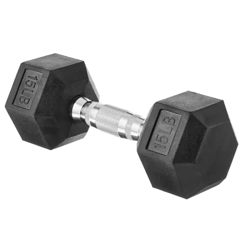 Amazon Basics Rubber Hex Dumbbell Review