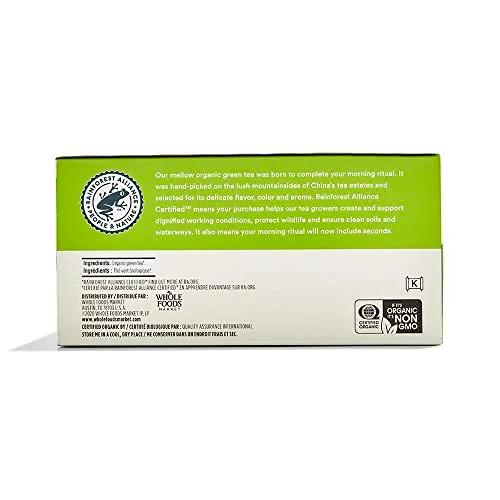 365 Organic Green Tea Review: 70-Count Tea Bag Analysis image 3