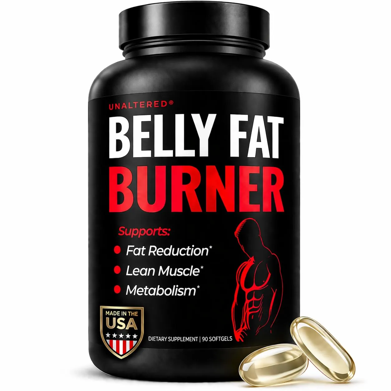 UNALTERED Belly Fat Burner Review: CLA Softgel Analysis image 8