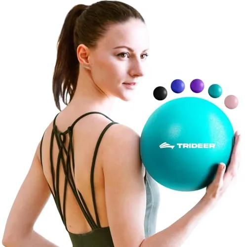 Trideer 9-Inch Exercise Ball Review: Pilates & Core Use