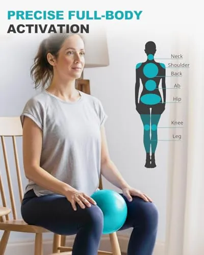 Trideer 9-Inch Exercise Ball Review: Pilates & Core Use image 6