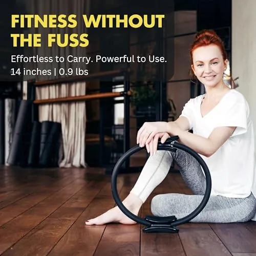 ProBody Pilates Fitness Circle Review: 14 Inch Pilates Ring image 3