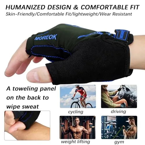 MOREOK Cycling Gloves Review: Gel Padded Bike Gloves image 3