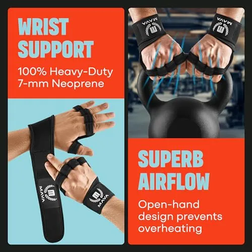 Mava Sports Open Gym Gloves Review: Weightlifting Gloves image 5