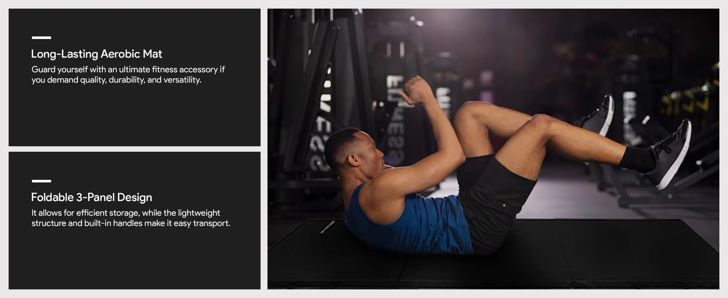 BalanceFrom 3-Panel Folding Gymnastics Mat Review image 9