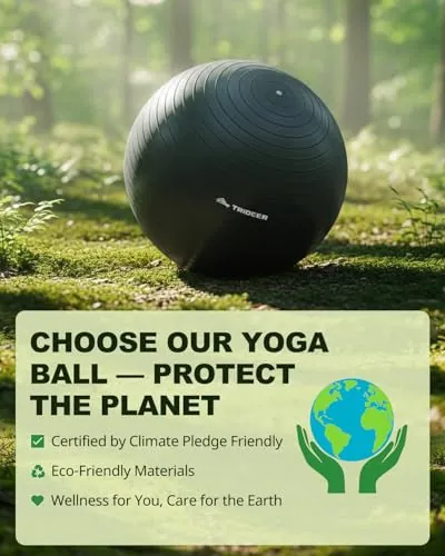 Trideer Exercise Ball Review: Stability Ball Analysis image 2
