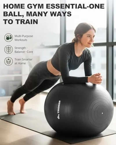 Trideer Exercise Ball Review: Stability Ball Analysis image 4