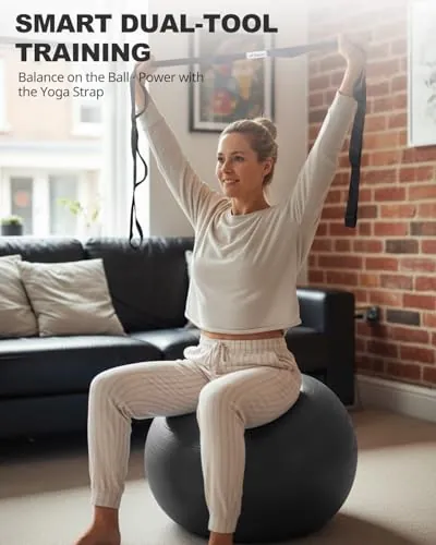 Trideer Exercise Ball Review: Stability Ball Analysis image 6