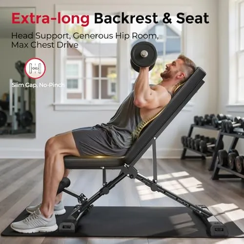 FLYBIRD WB5 Weight Bench Review: Adjustable Home Gym Bench image 4