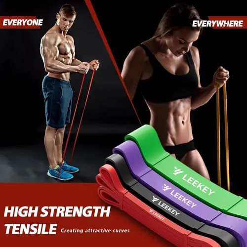 LEEKEY Resistance Bands Review: Home Workout Band Set image 4