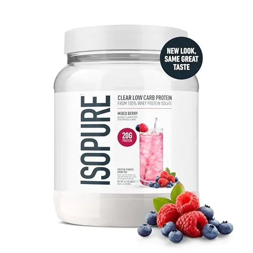 Isopure Clear Whey Isolate Mixed Berry Review image 2