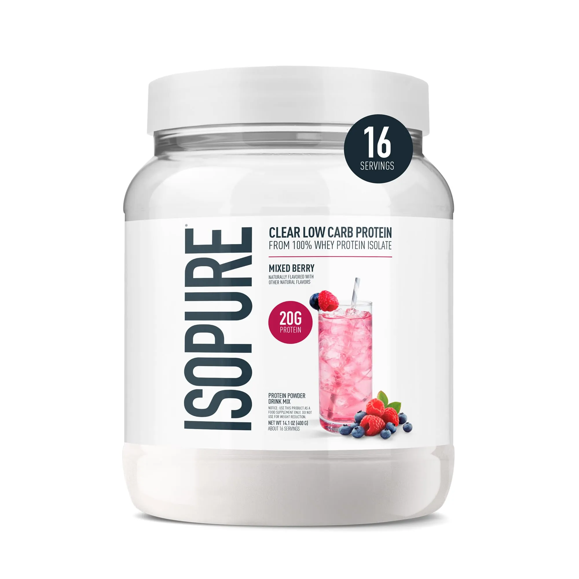 Isopure Clear Whey Isolate Mixed Berry Review image 8