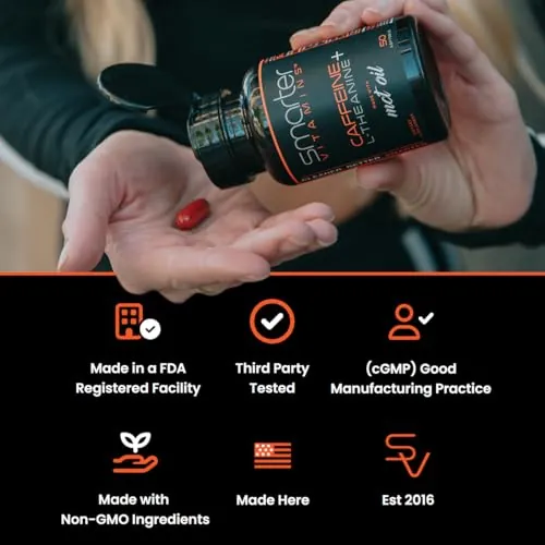 SmarterVitamins Caffeine Pills Review: Energy Softgels image 4