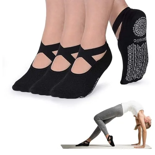 Ozaiic Pilates Socks Review: Non-Slip Grip Yoga Socks